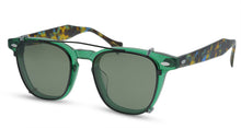 Load image into Gallery viewer, THailand Style Clip-On Polarized Acetate Square Sunglasses - eyeshions