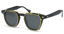 Load image into Gallery viewer, THailand Style Clip-On Polarized Acetate Square Sunglasses - eyeshions