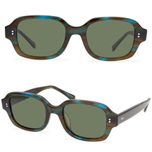 Load image into Gallery viewer, Personalized Square Polarized Full-Frame Material Sun Glasses Fashion Retro Sunglasses For Men And Women - eyeshions