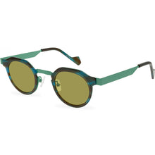 Load image into Gallery viewer, Special Multicolor Oval Sunglasses Striped Glasses Neutral Sunglasses Hip Hop Niche Street Style Sun Glasses - eyeshions
