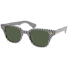 Load image into Gallery viewer, 2022 Spring New Unique Black And White Plaid Red And White Plaid Texture Acetate Frame Sunglasses New Designer Polarized Sunglasses - eyeshions
