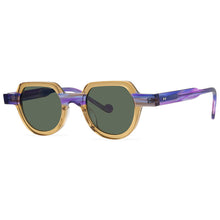 Load image into Gallery viewer, Hipster Mogul Street Shot Sunglasses Traditional Hand-Stitching Craft Plate Design Niche Retro Artistic Sunglasses - eyeshions
