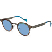 Load image into Gallery viewer, Special Multicolor Oval Sunglasses Striped Glasses Neutral Sunglasses Hip Hop Niche Street Style Sun Glasses - eyeshions
